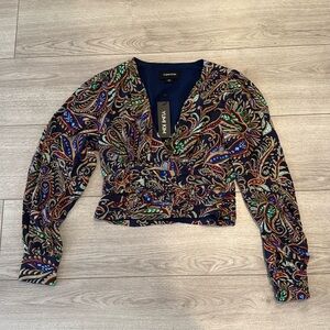 Yumi Kim Evan Top Mysteria Paisley Size XS